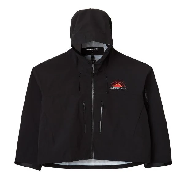 GV Gallery Raspberry Zip Up Hoodie Black