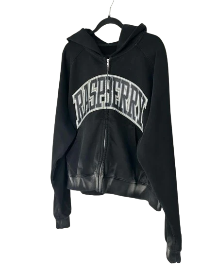 GV Gallery Raspberry Hoodie Black